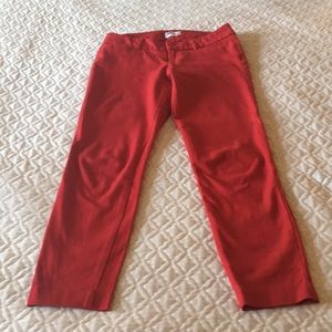 Red Old Navy Pixie Pants